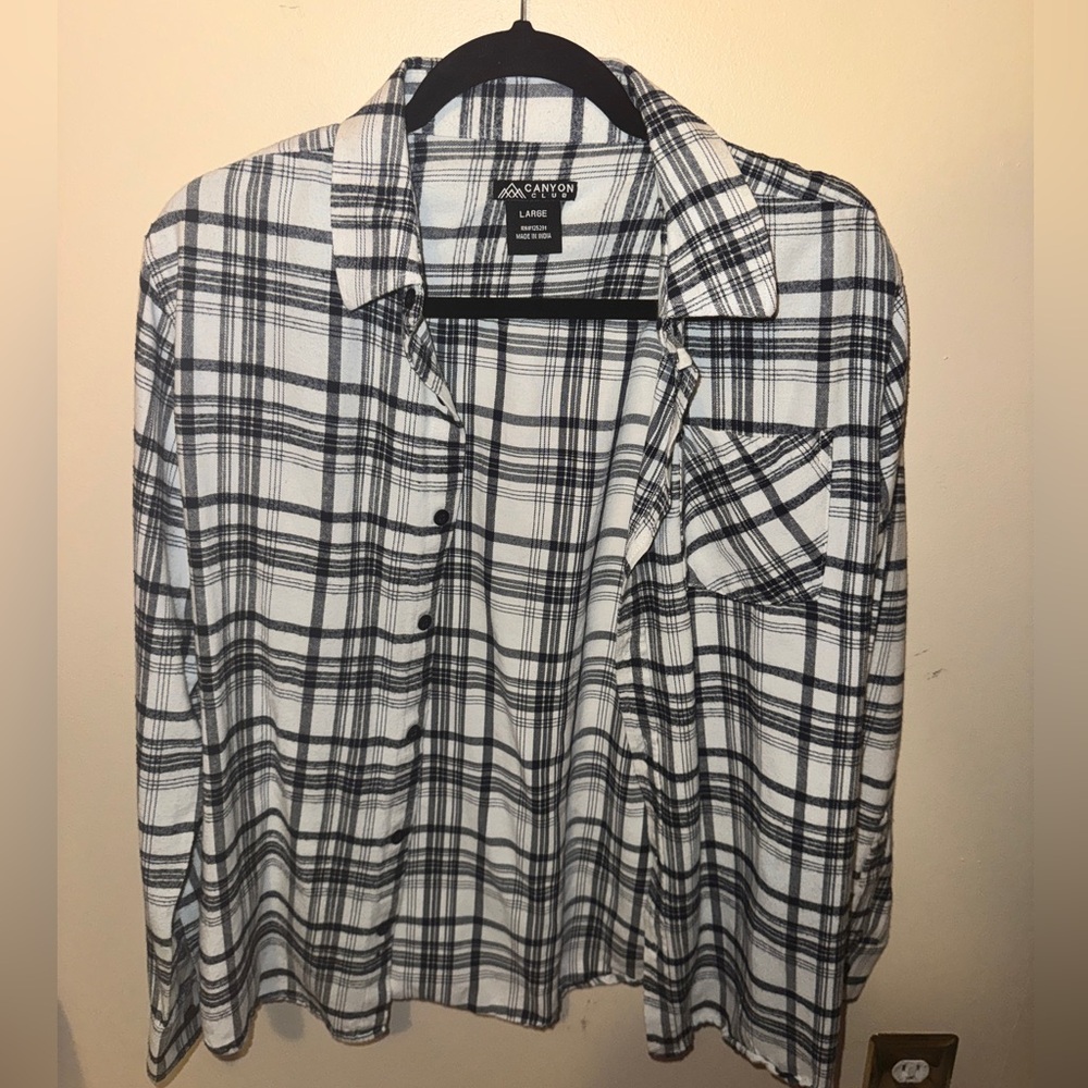 Canyon Plaid Button-Up Shirt